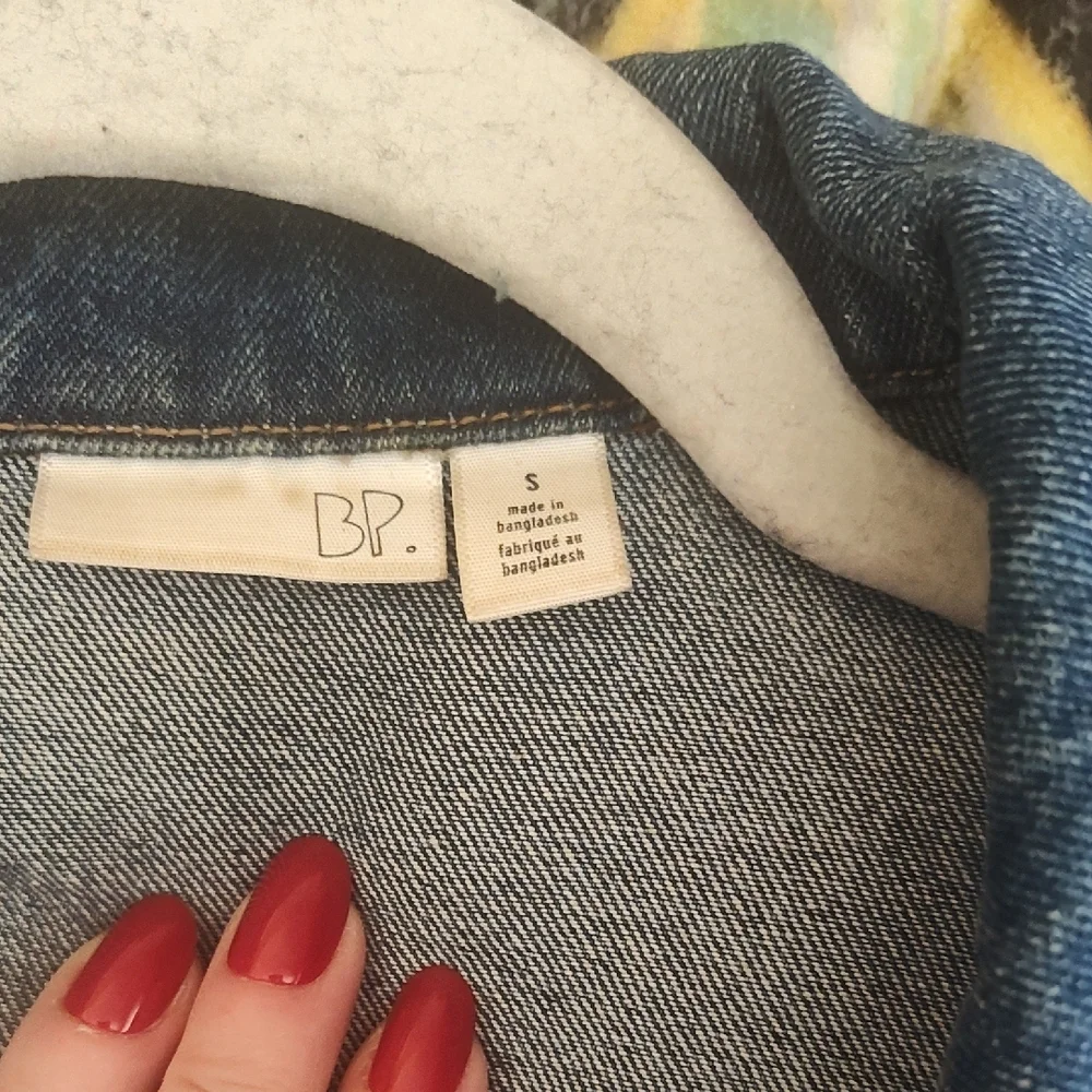 BP Nordstrom Oversized Distressed Denim Jacket - Picture 2 of 5